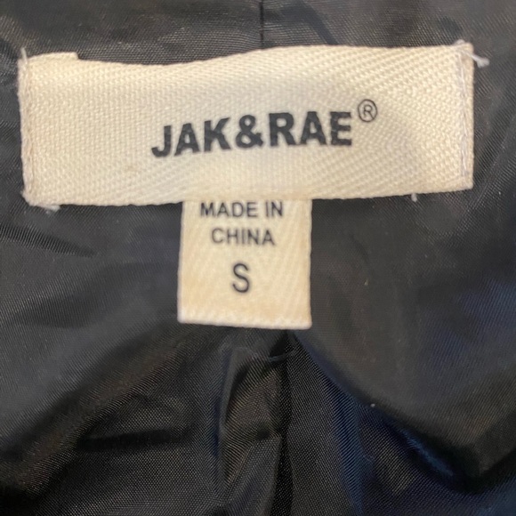 Saks Fifth Avenue - Jack & Rae black teddy bomber S - Picture 5 of 6